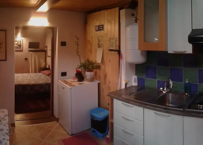 住宿加早餐酒店 Il Castello Maggiore Con Terrazza Cossogno